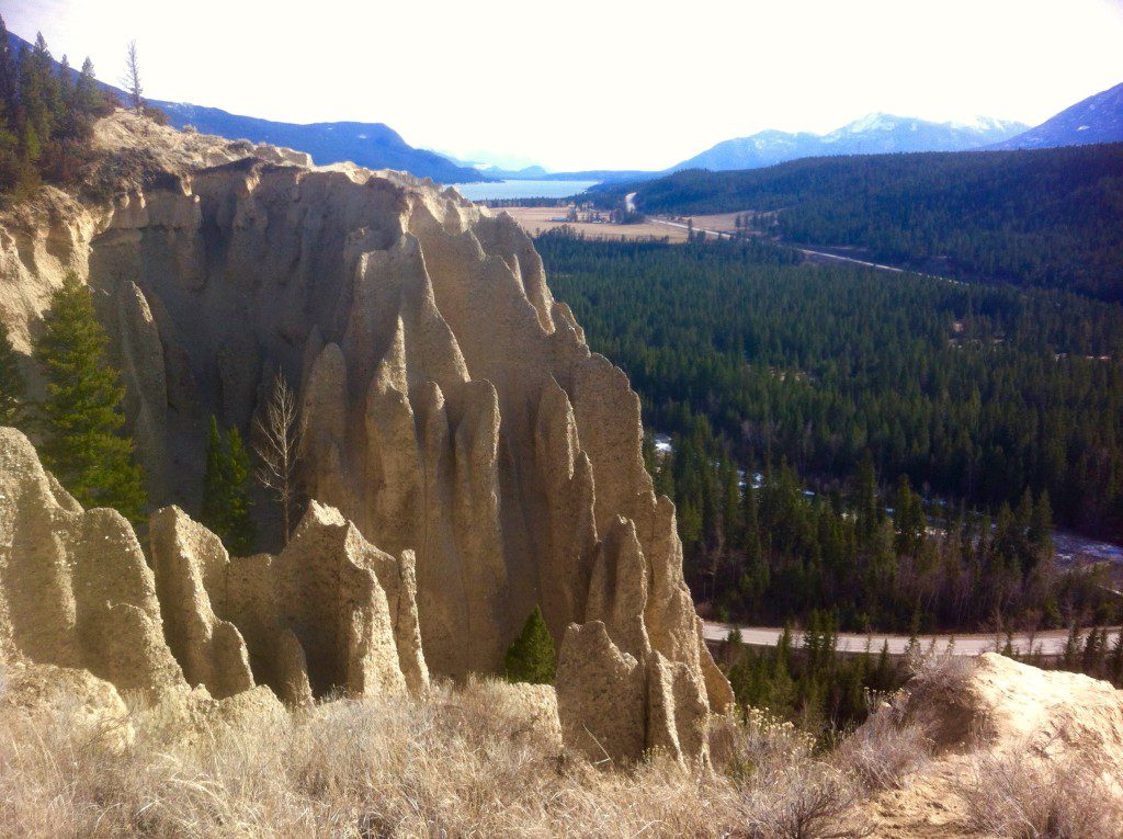The stunning hoodoos of Fairmont Hot Springs, BC