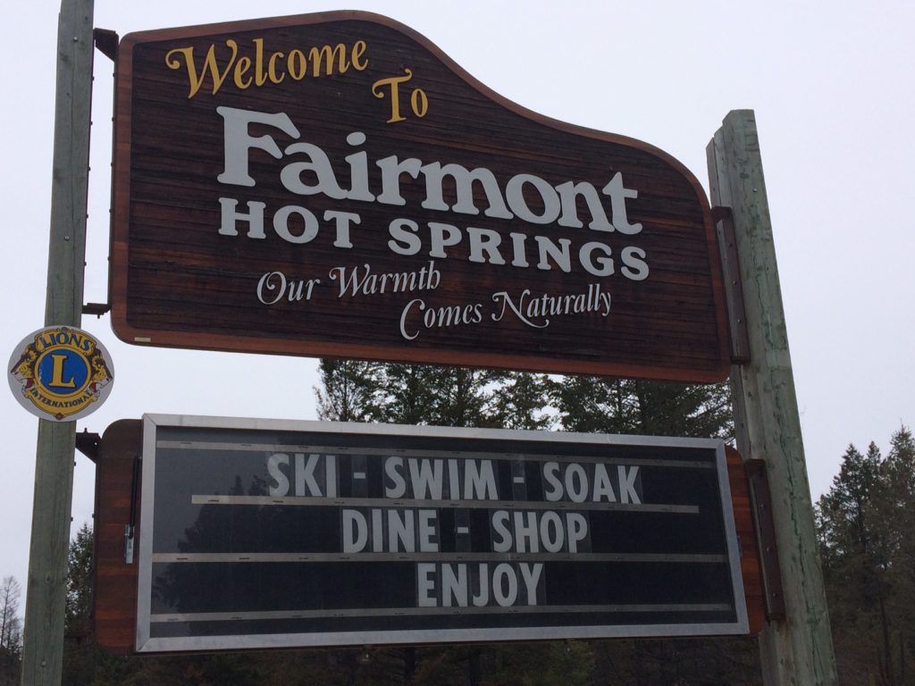 some things to do in fairmont hot springs