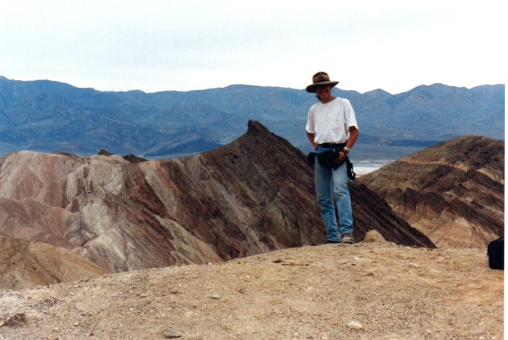 Zabriskie Point overlook-Death Valley National Park