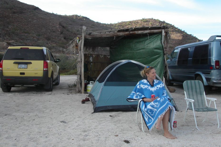 Camping style in Baja Mexico