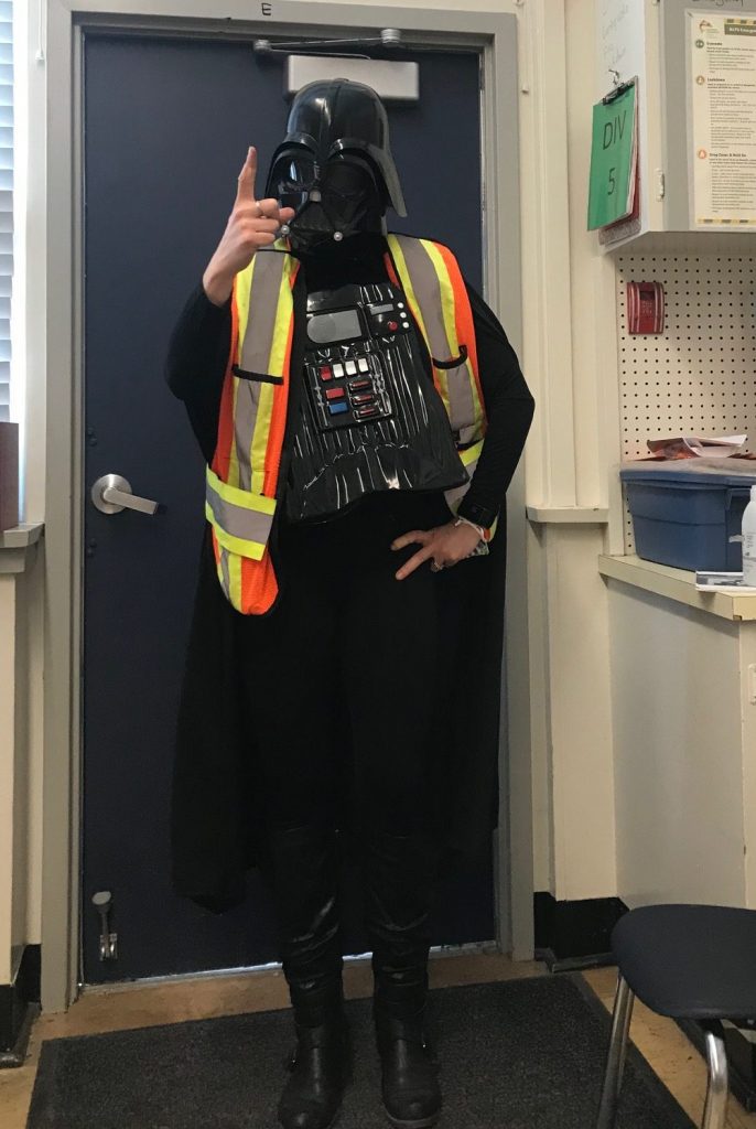 Darth Vader Hall monitor-family of nerds