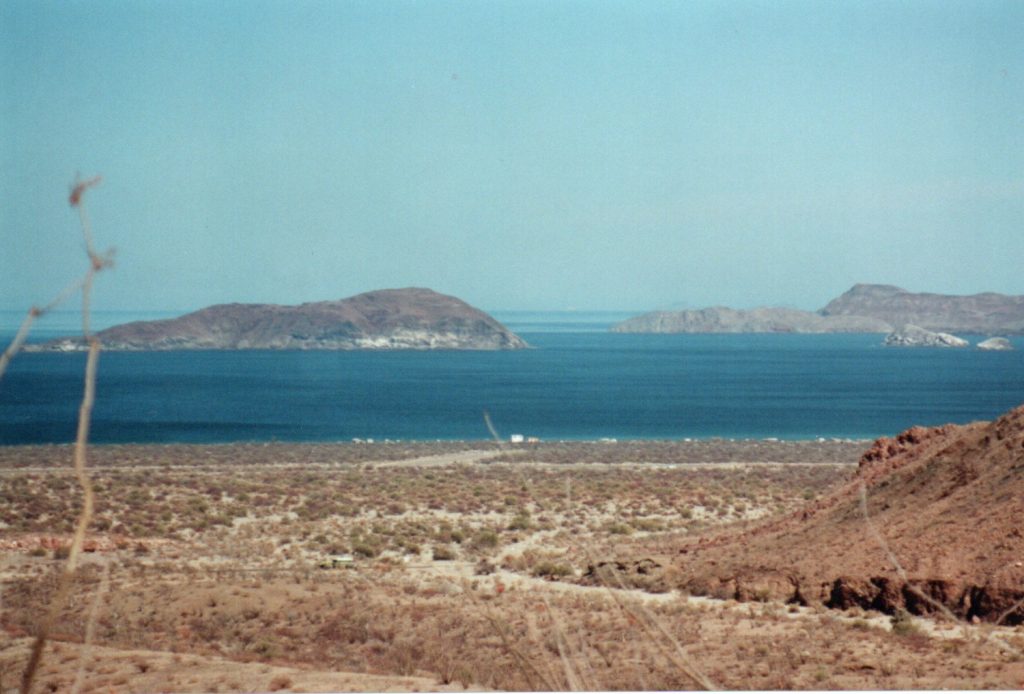 Baja road trip - overlooking Bahia de Los Angeles