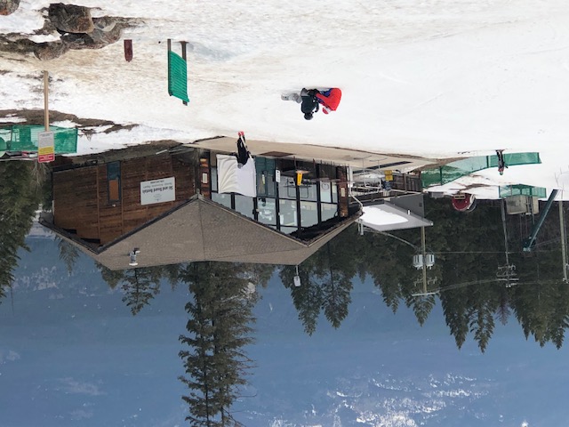 The rental shop at Fairmont Ski Hill