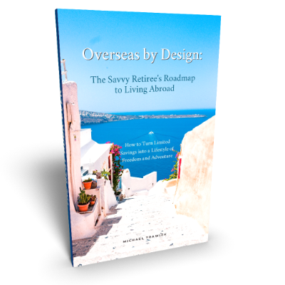 3D book cover of Overseas by Design