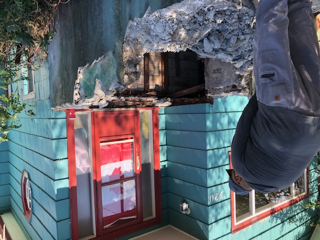 DIY porch building. The endless demolition of 11 metric tonnes of concrete