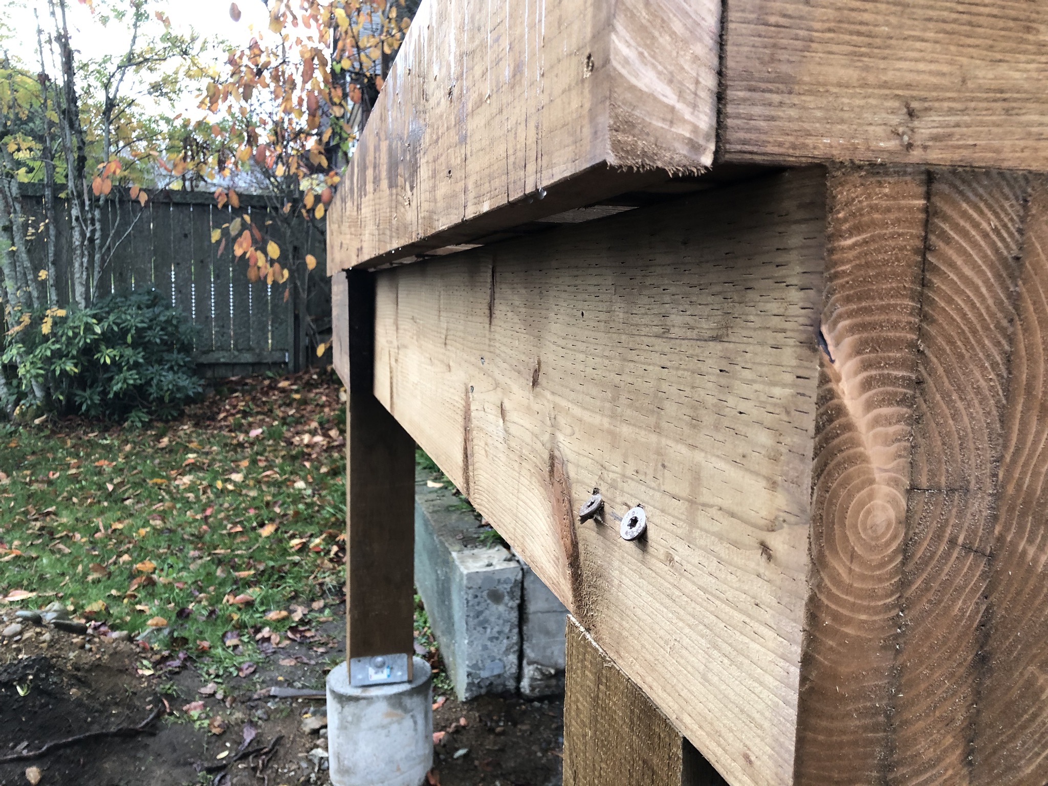 DIY porch building disaster? My measurement was an inch too short