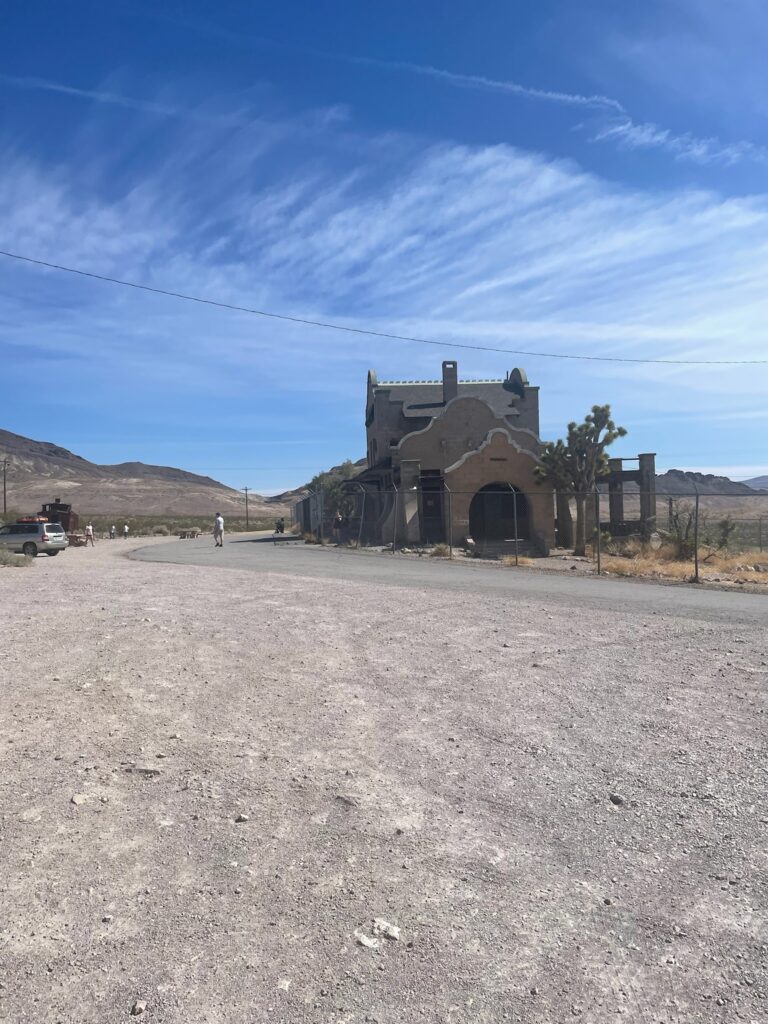 Old train depot, Rhyolite Nevada-Death Valley Road Trip