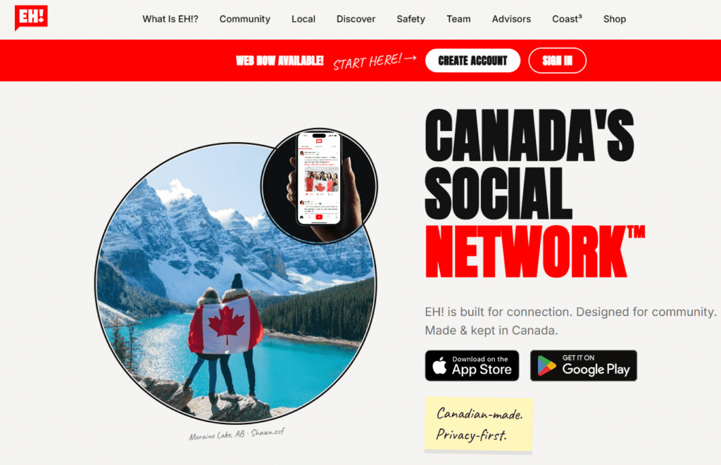eh.ca-Canadian Social network-looking for connection