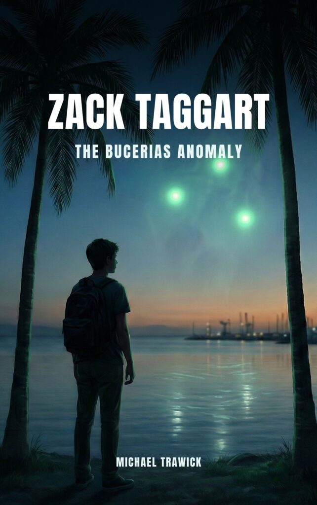 my first piece of fiction-cover image for YA spy story